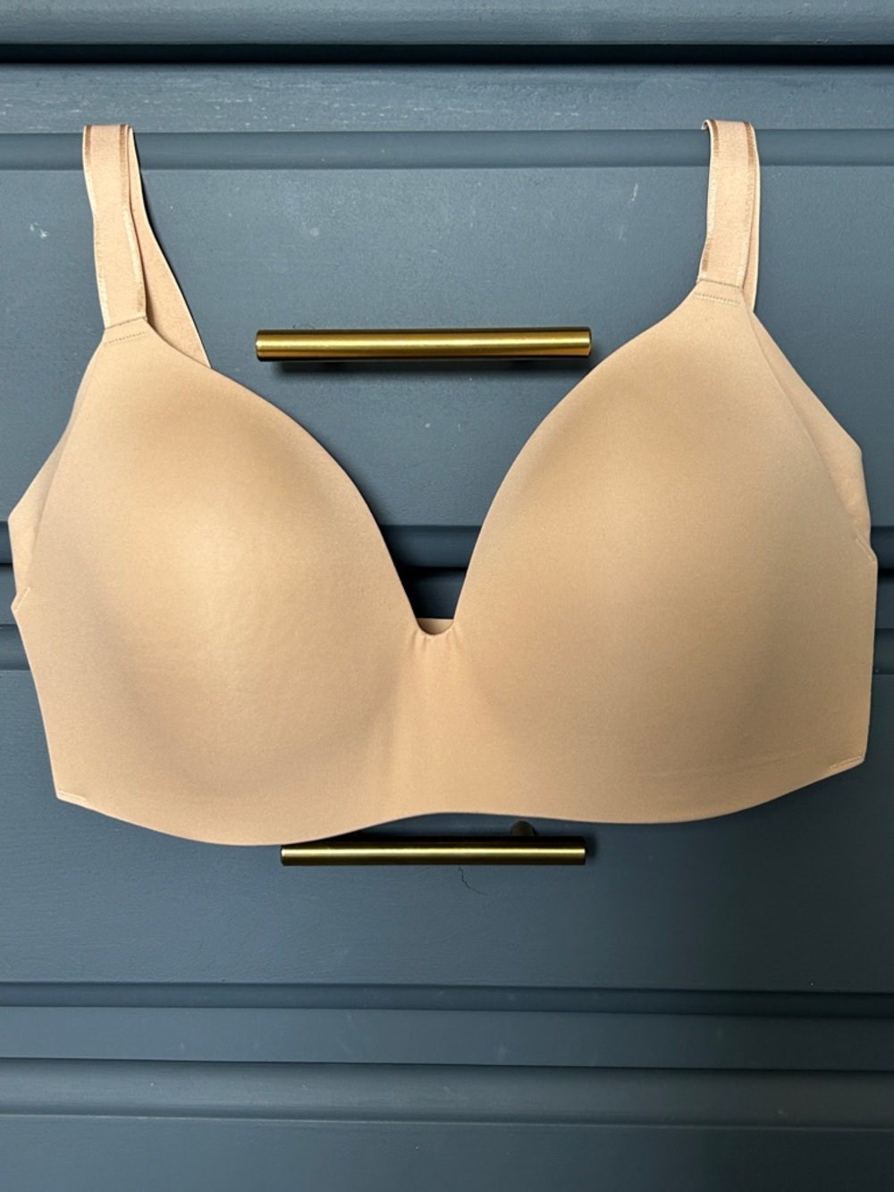 Knix WingWoman Contour Wireless Bra Nude T-Shirt Bra